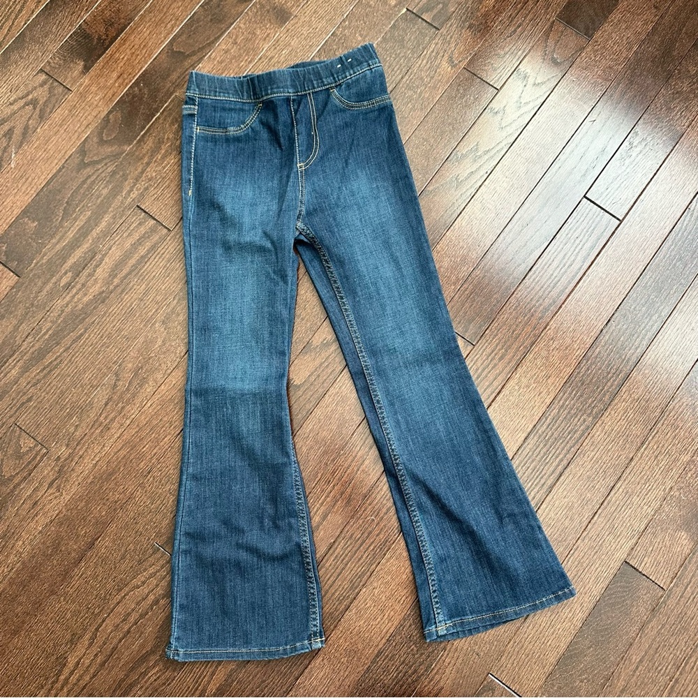 H&M Dark Blue Flare Jeans
